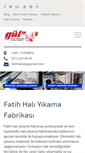 Mobile Screenshot of fatihhaliyikama.com